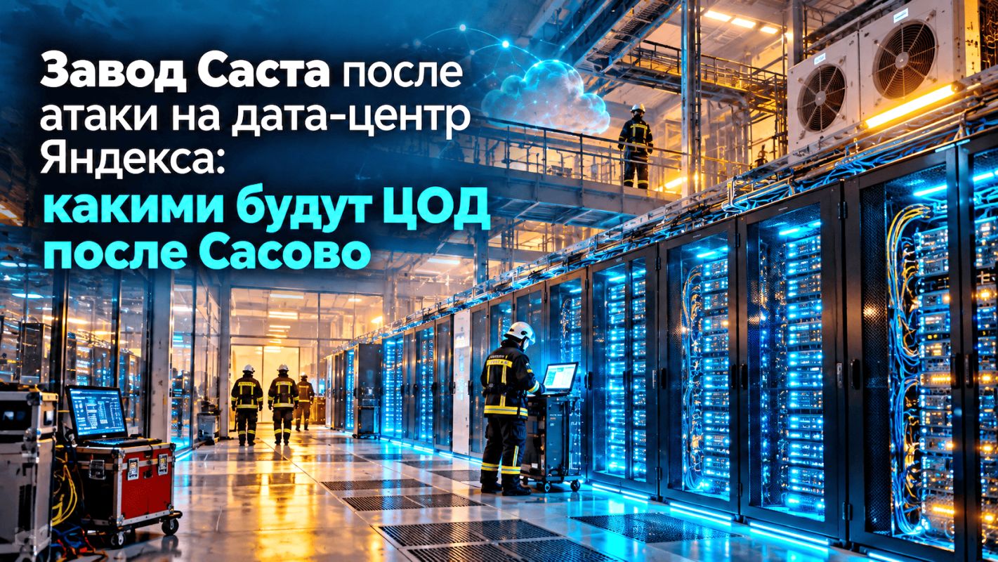 Завод Саста и дата-центр Яндекса: будущее ЦОД в России